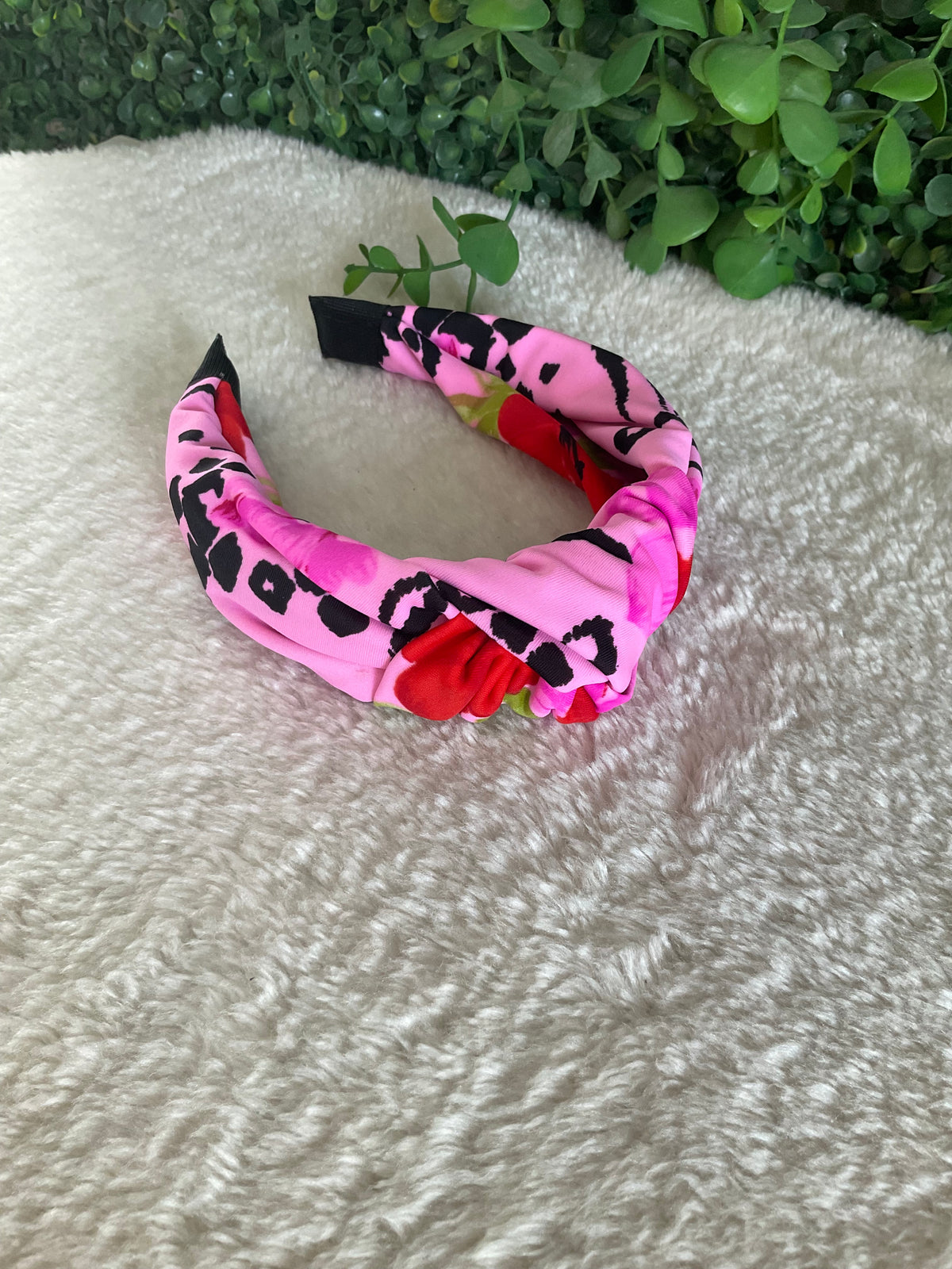 Diadema estampada