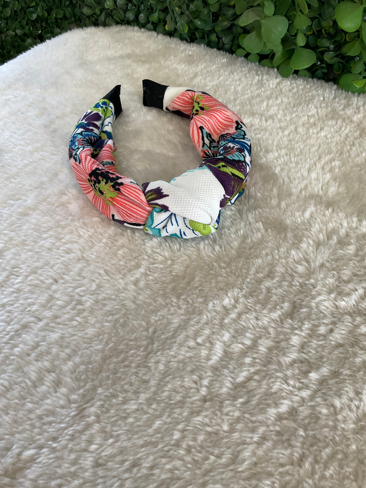 Diadema estampada