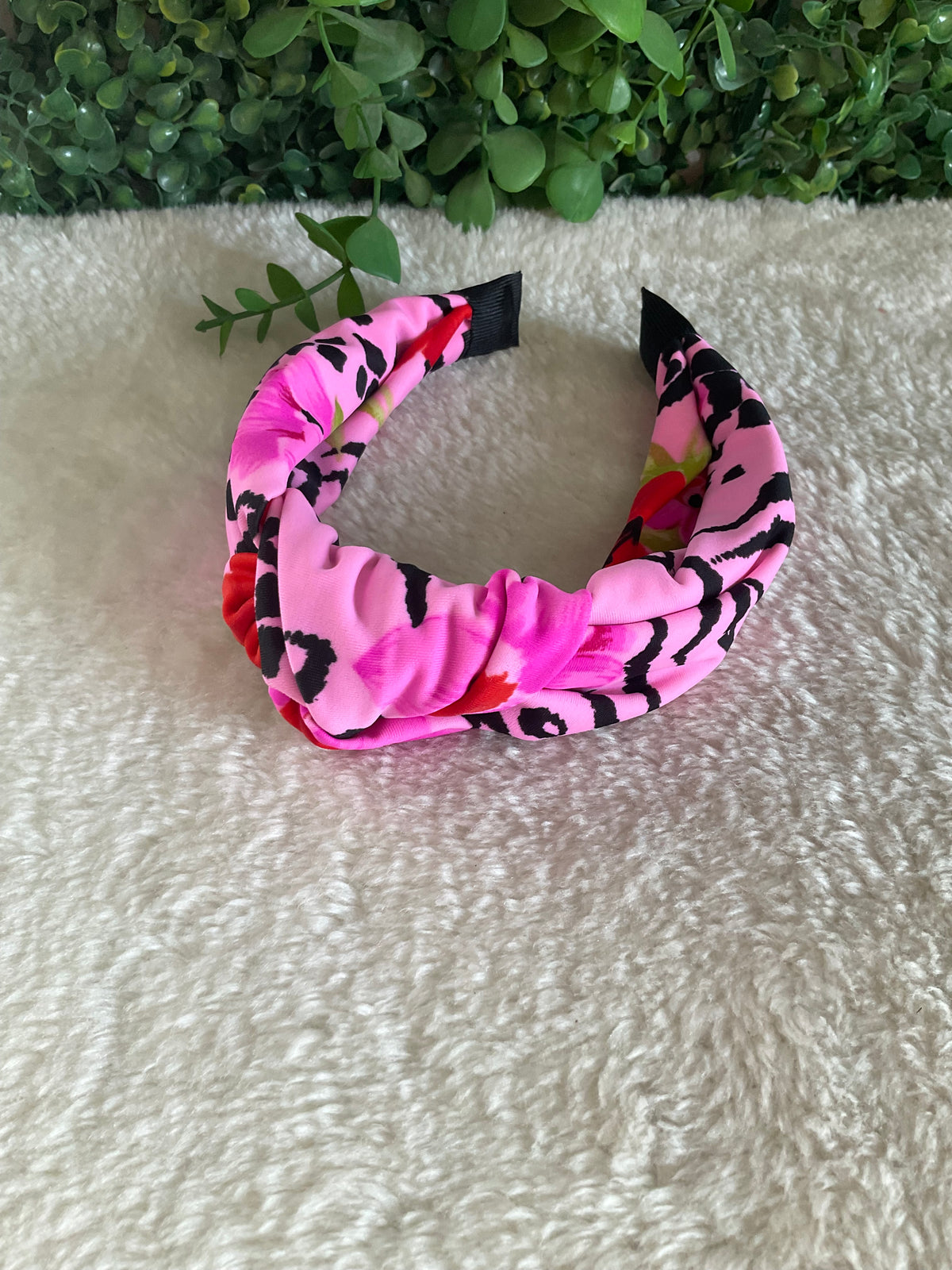 Diadema estampada