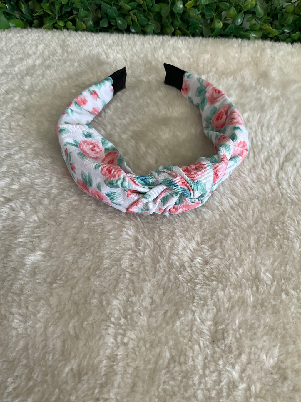 Diadema estampado flores