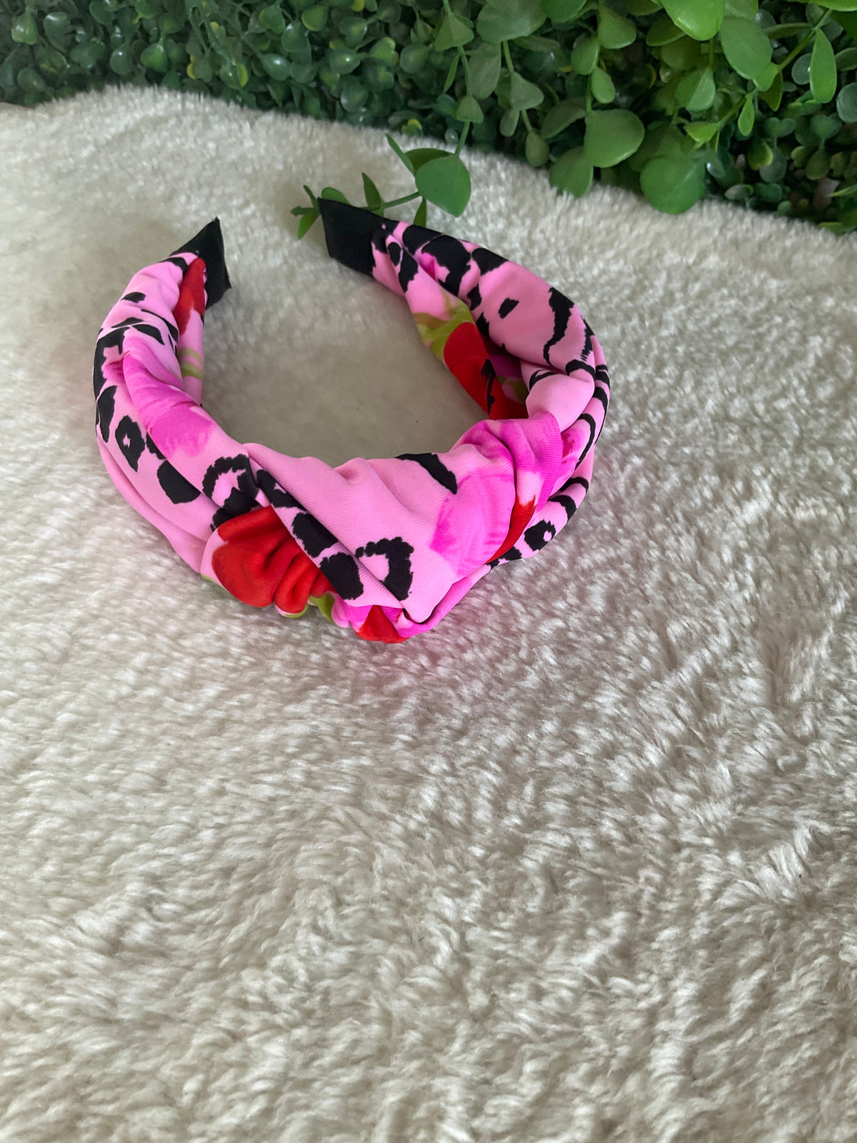 Diadema estampada