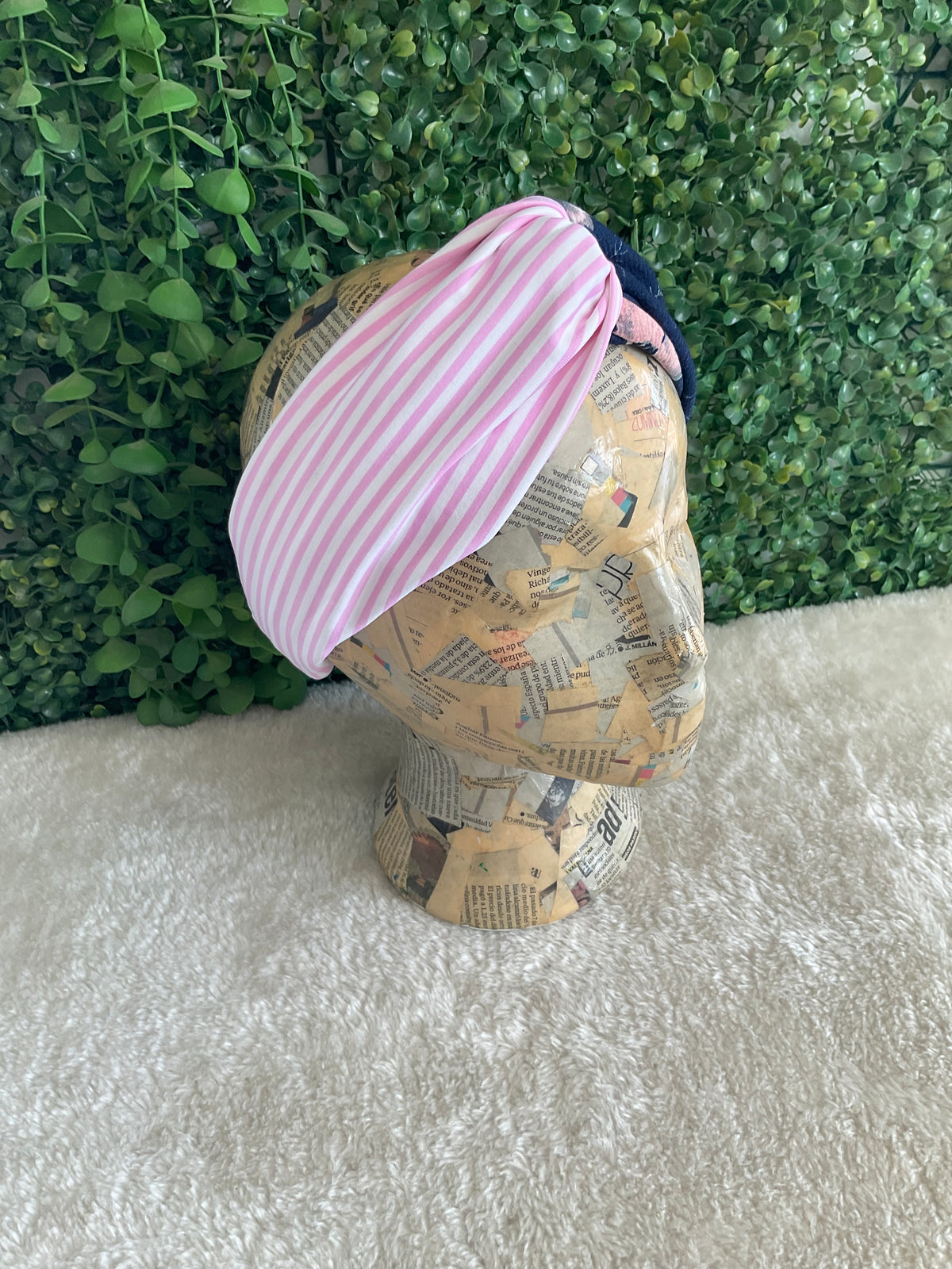 Turbante estampado