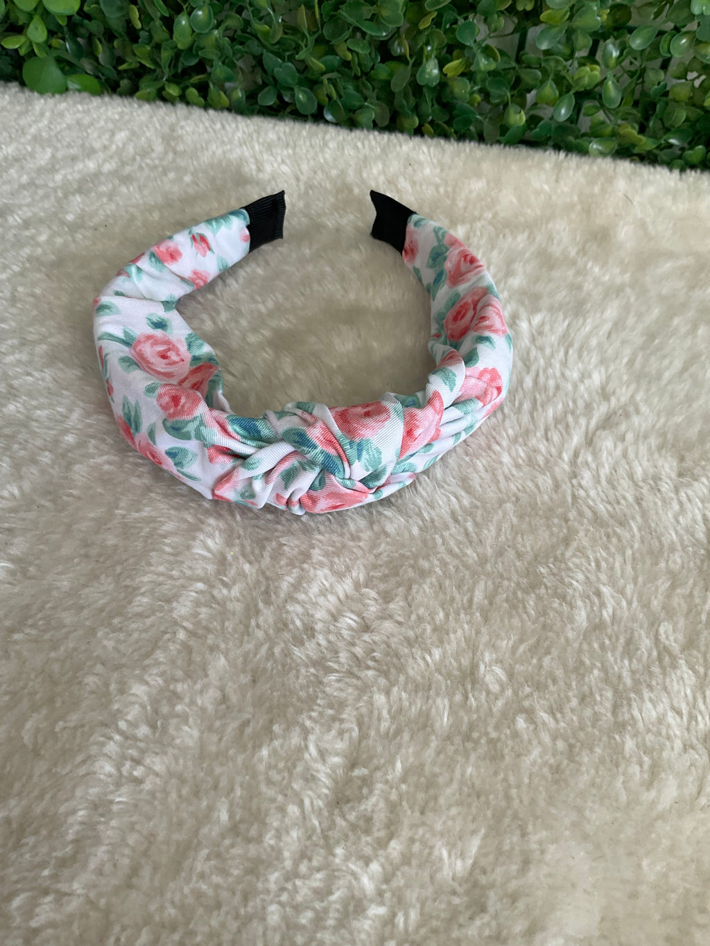 Diadema estampado flores
