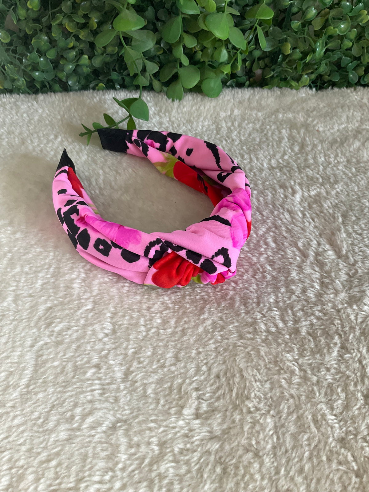 Diadema estampada