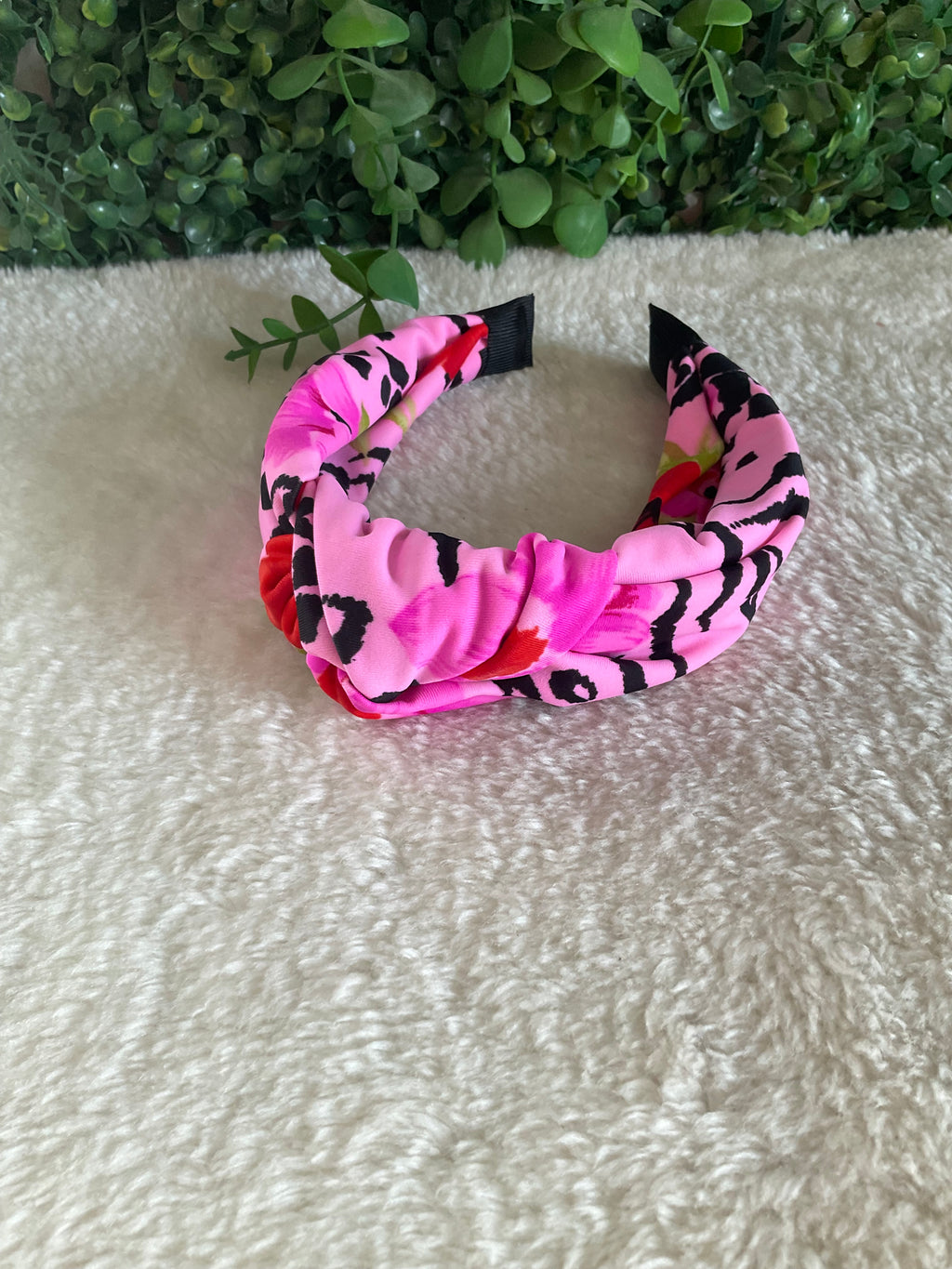 Diadema estampada