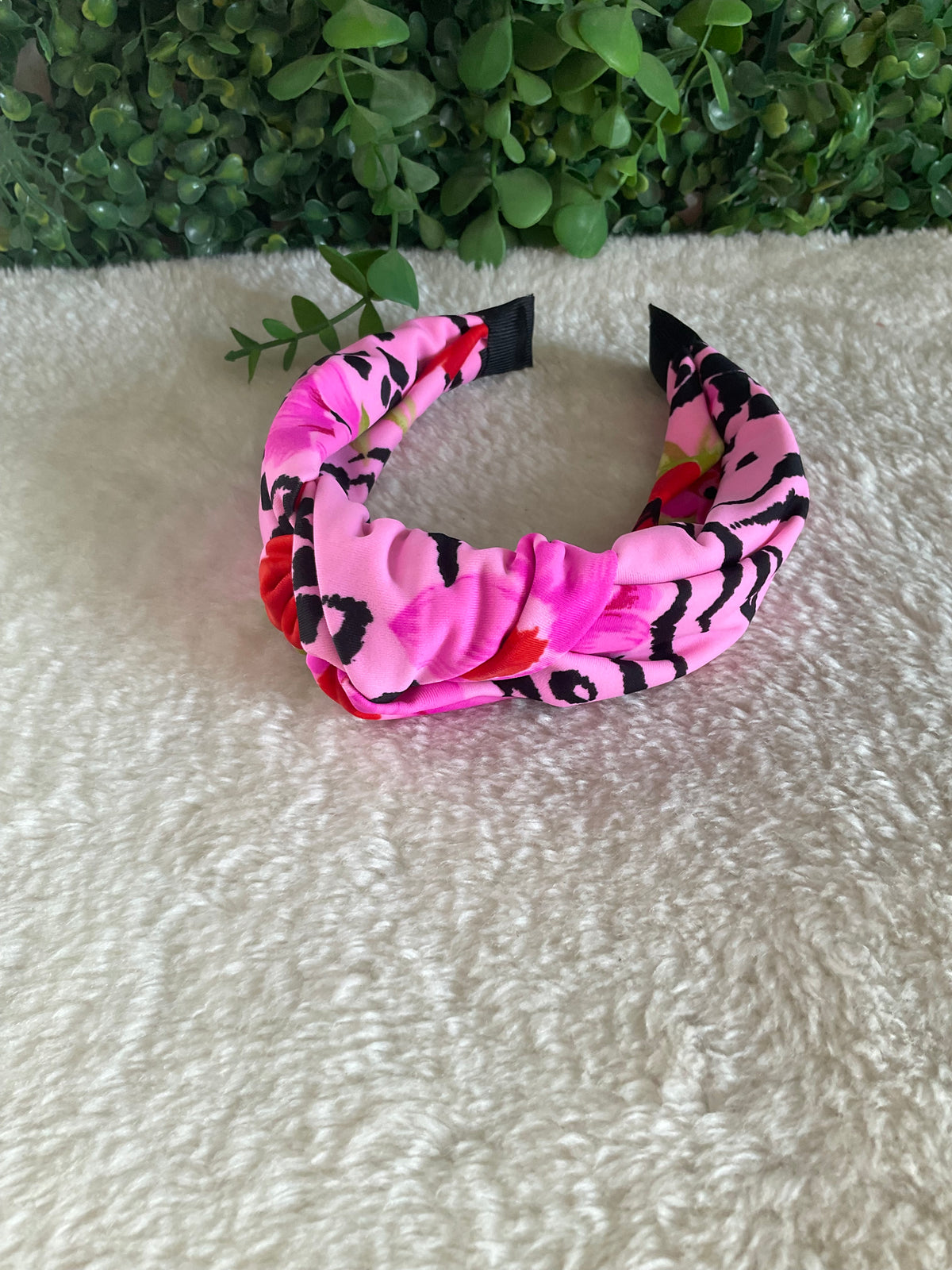 Diadema estampada