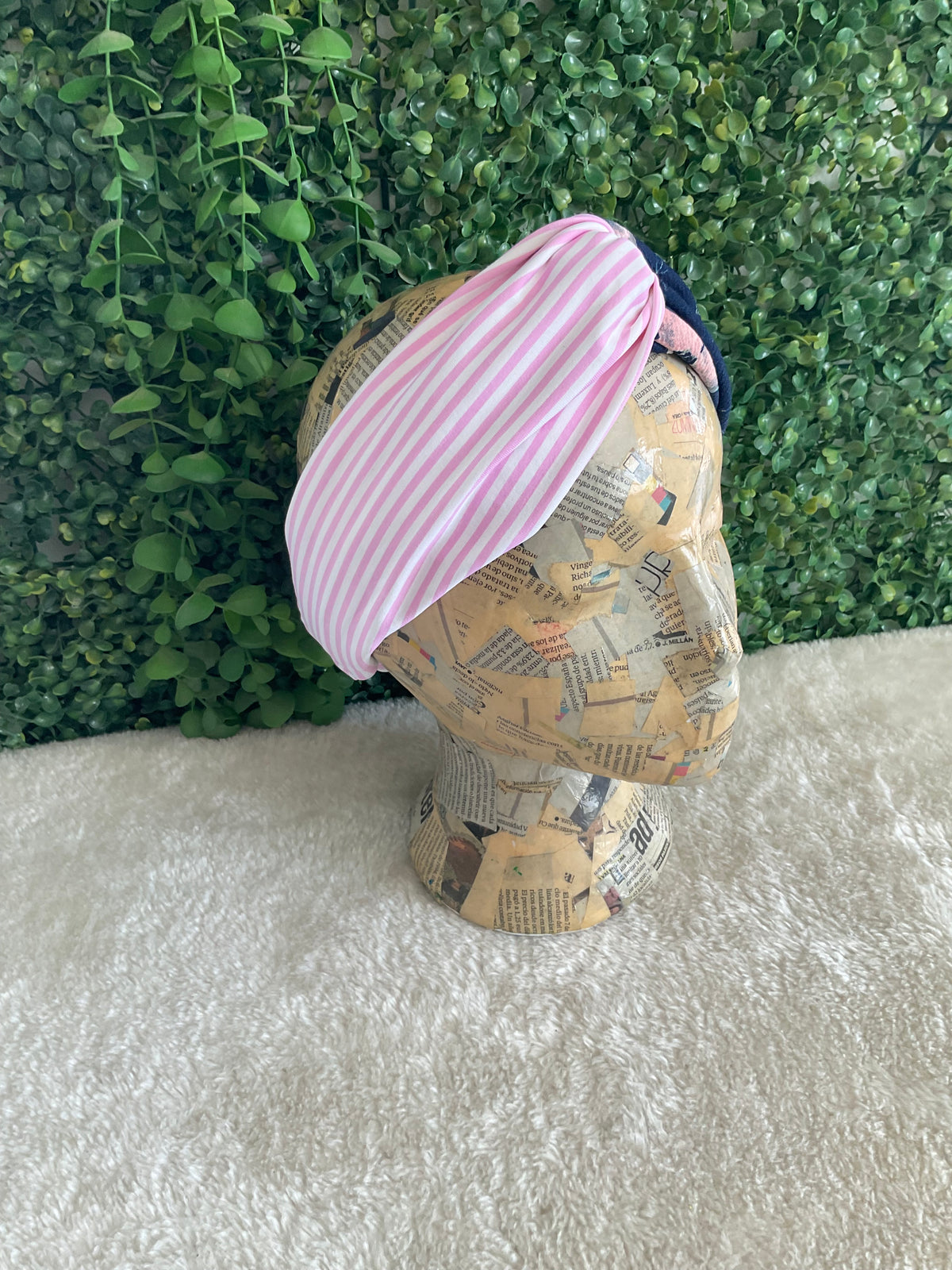 Turbante estampado