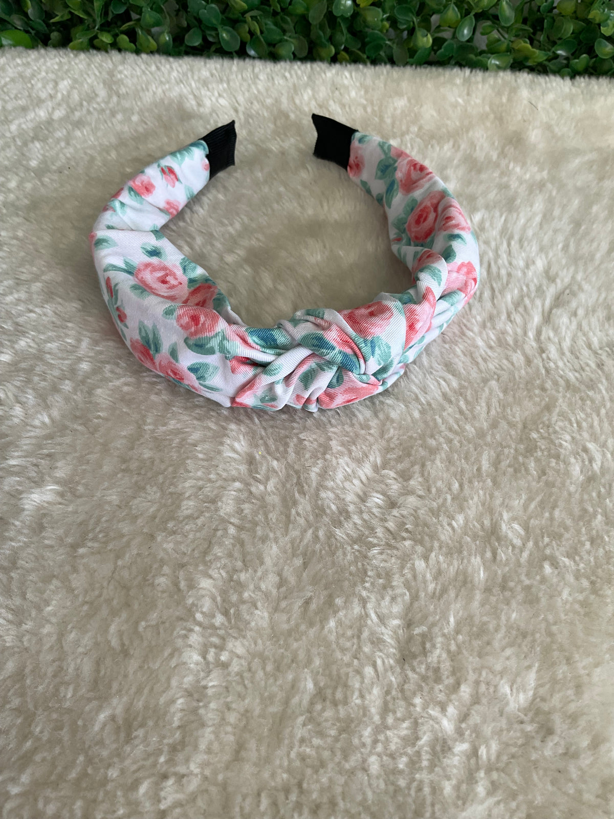 Diadema estampado flores