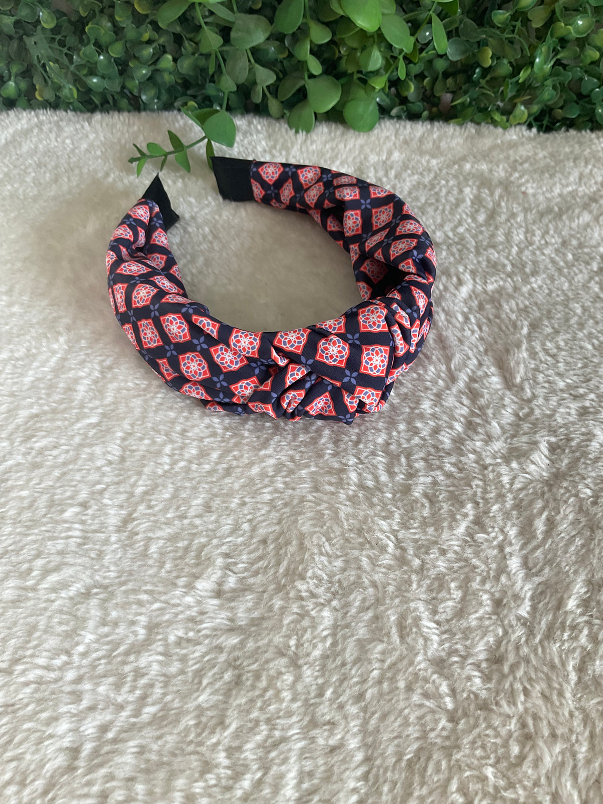 Diadema estampada