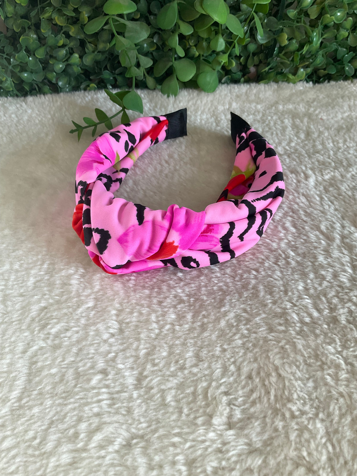 Diadema estampada