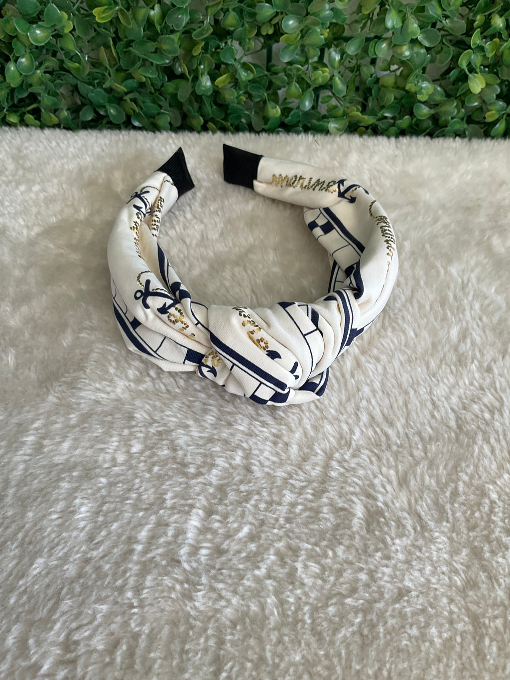 Diadema estampada
