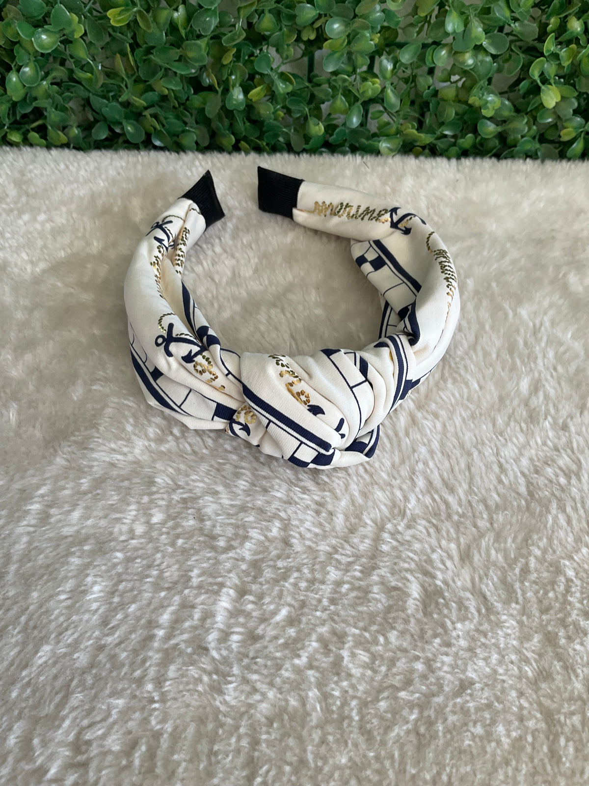 Diadema estampada