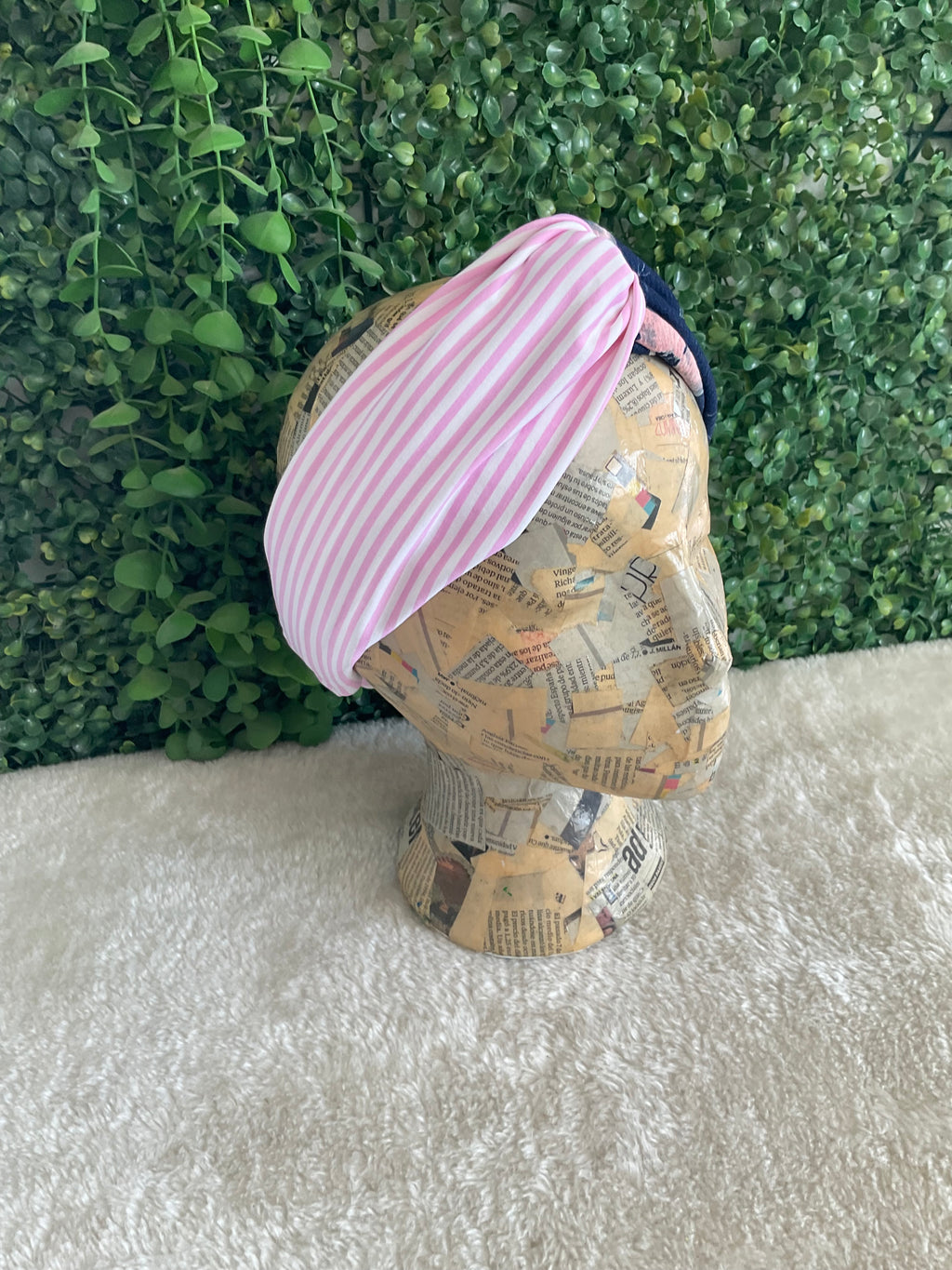 Turbante estampado