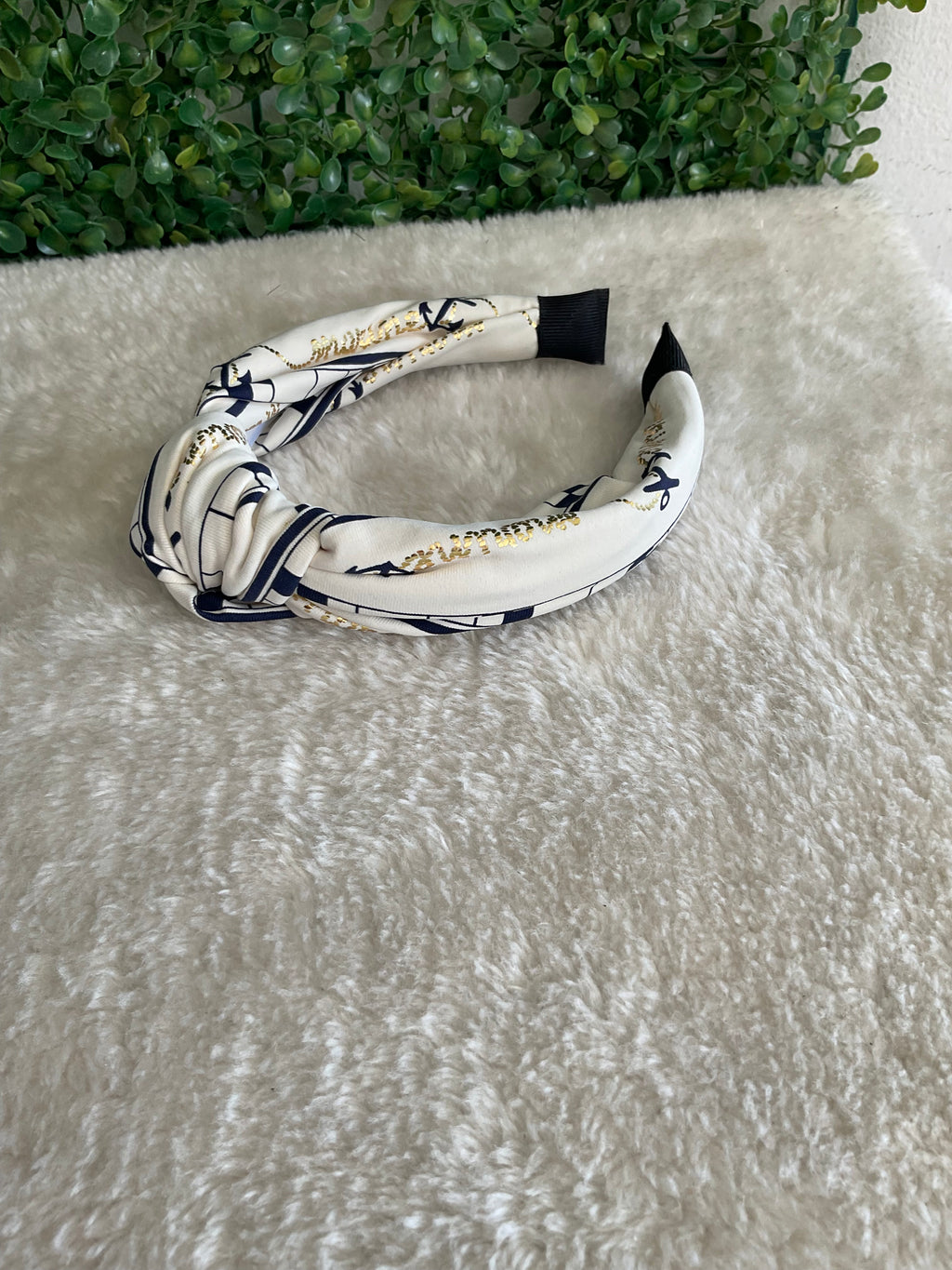 Diadema estampada