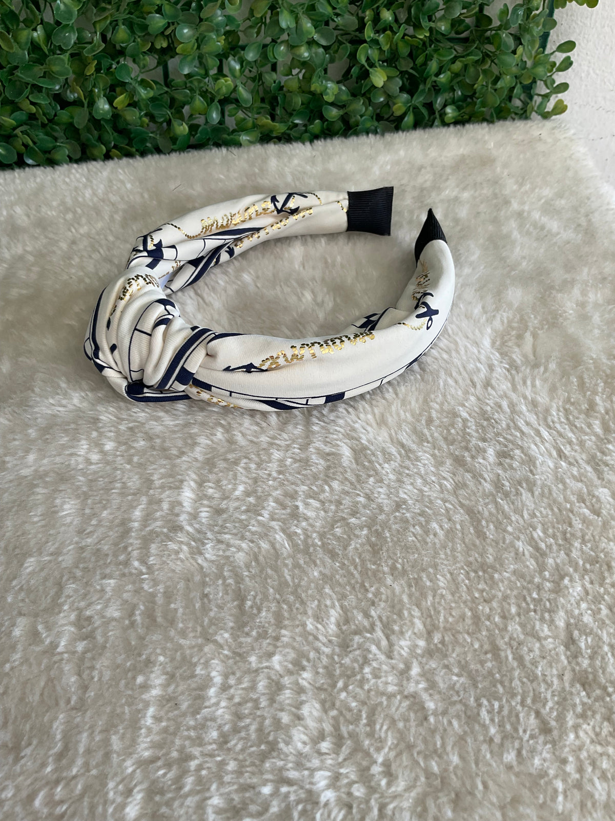 Diadema estampada