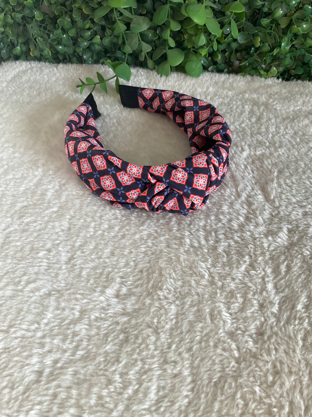Diadema estampada