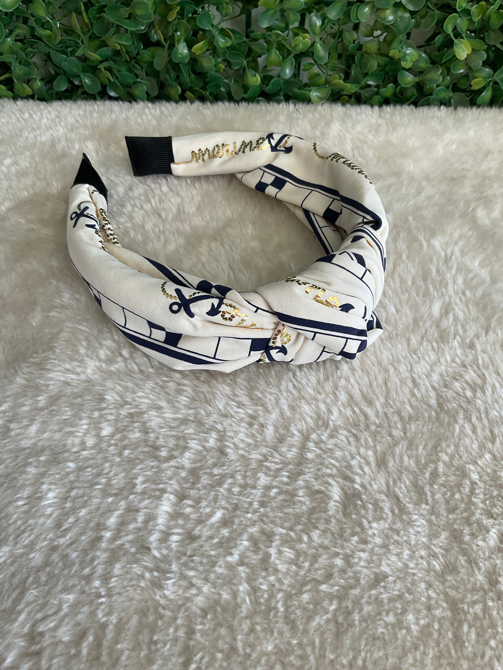 Diadema estampada
