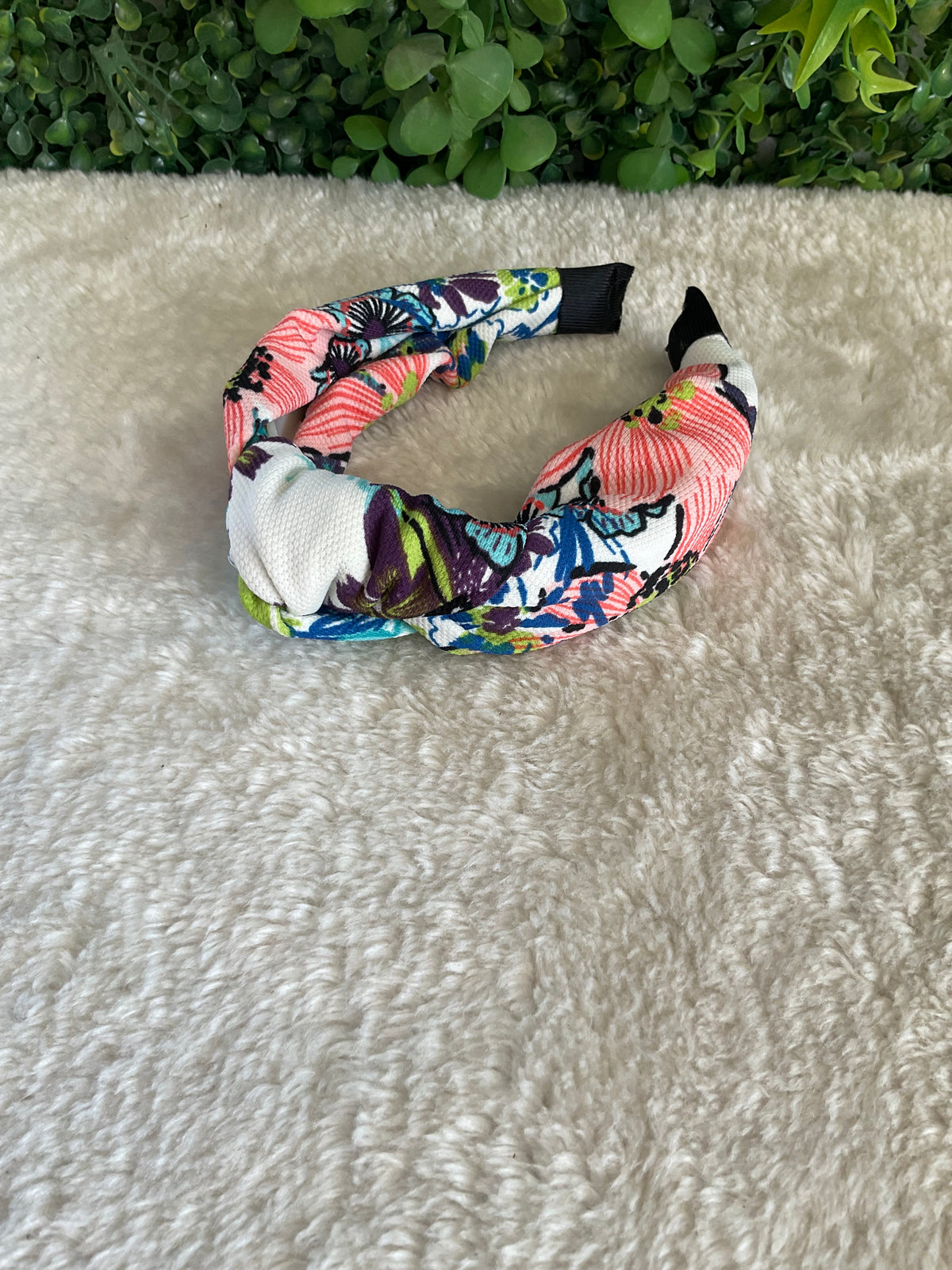 Diadema estampada