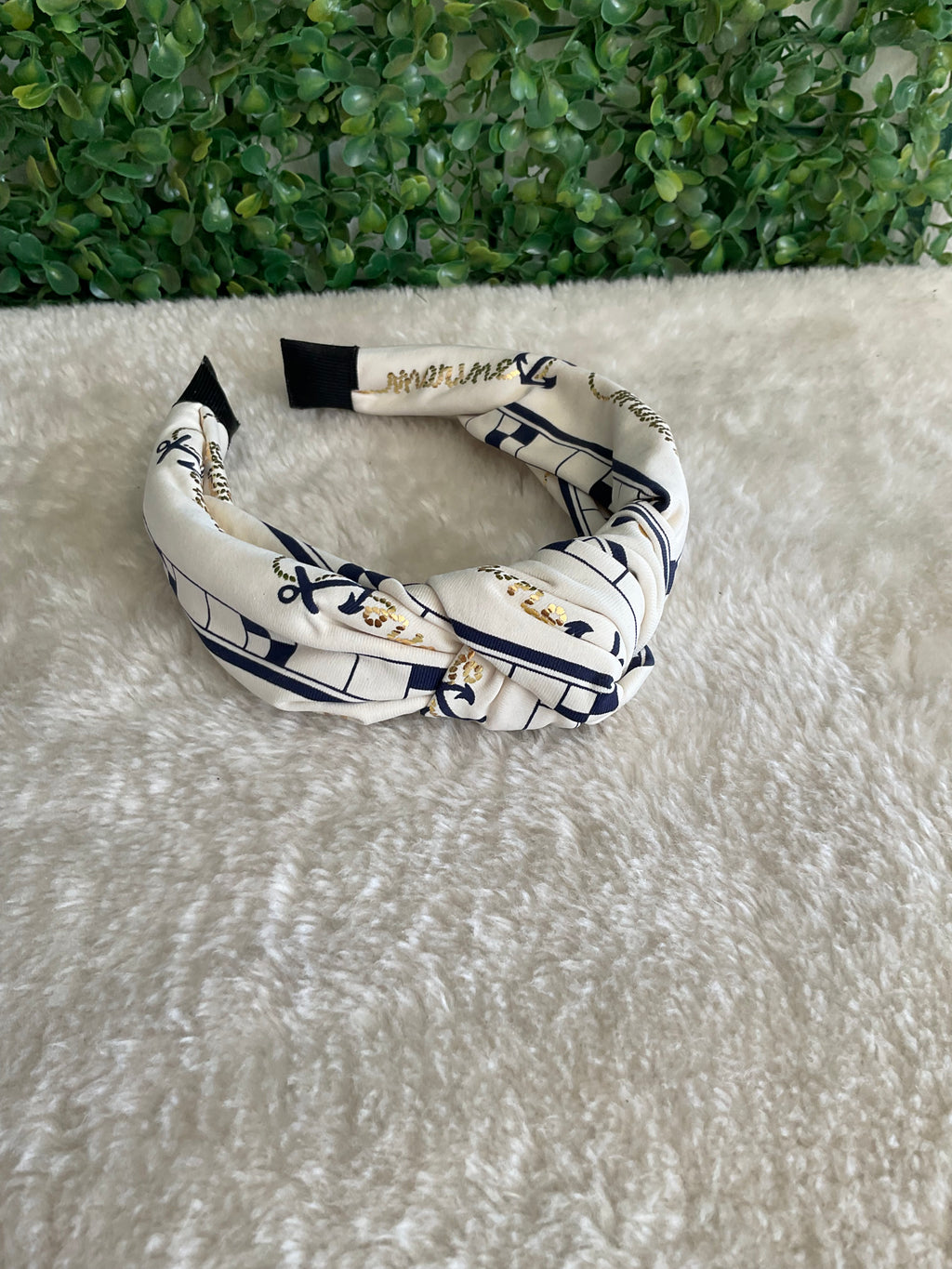 Diadema estampada