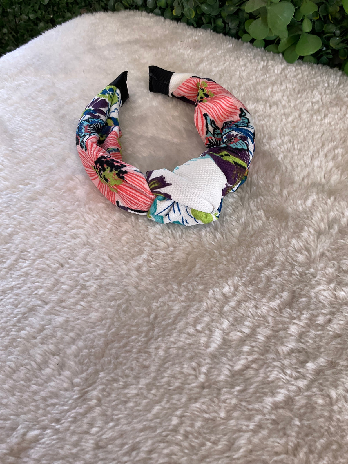 Diadema estampada