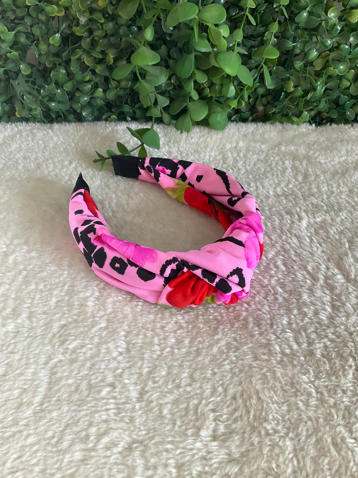 Diadema estampada