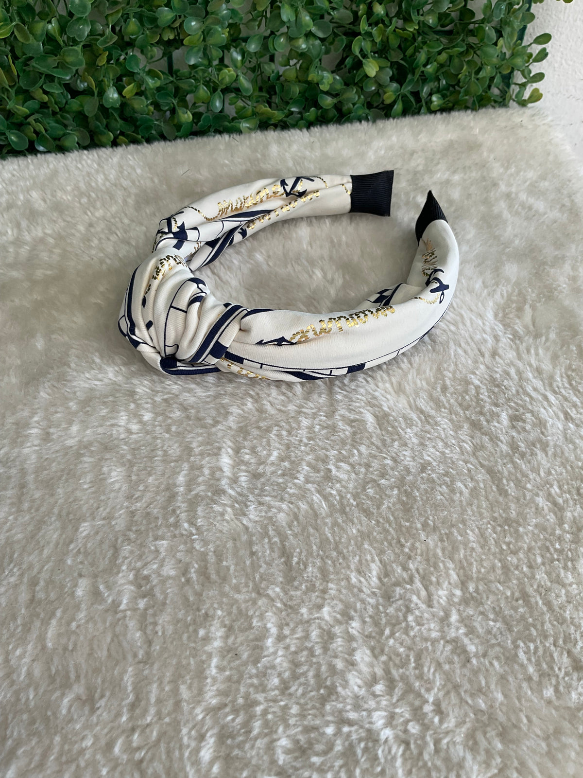 Diadema estampada