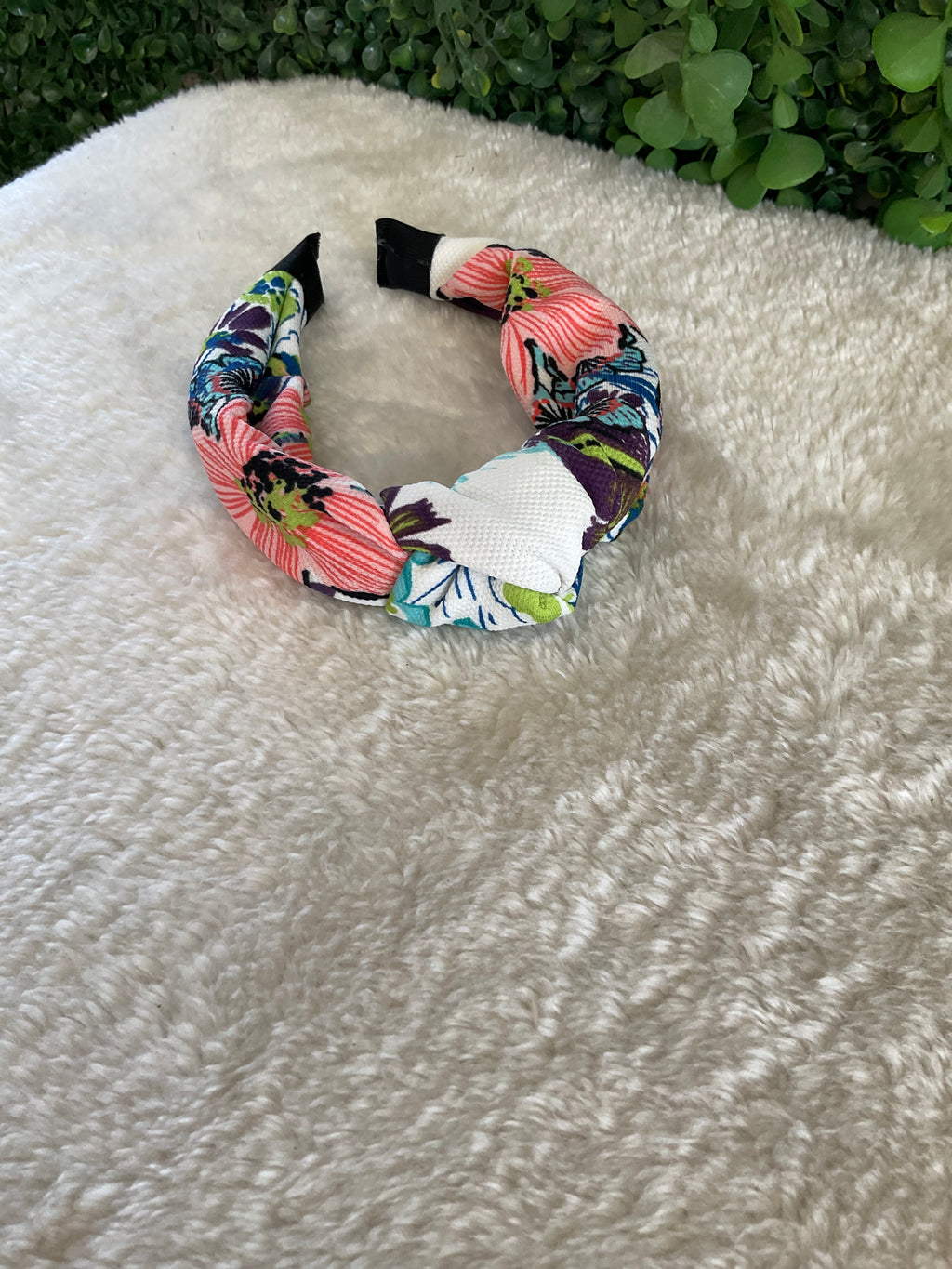 Diadema estampada