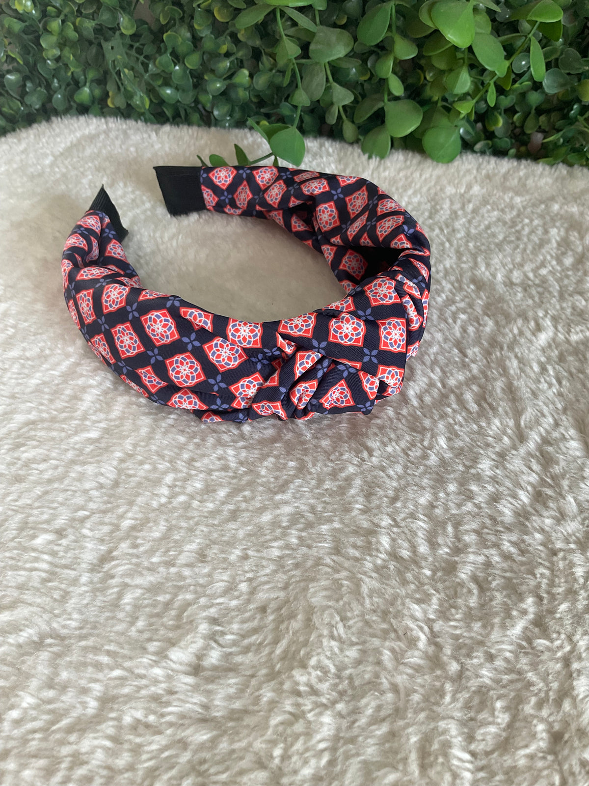 Diadema estampada