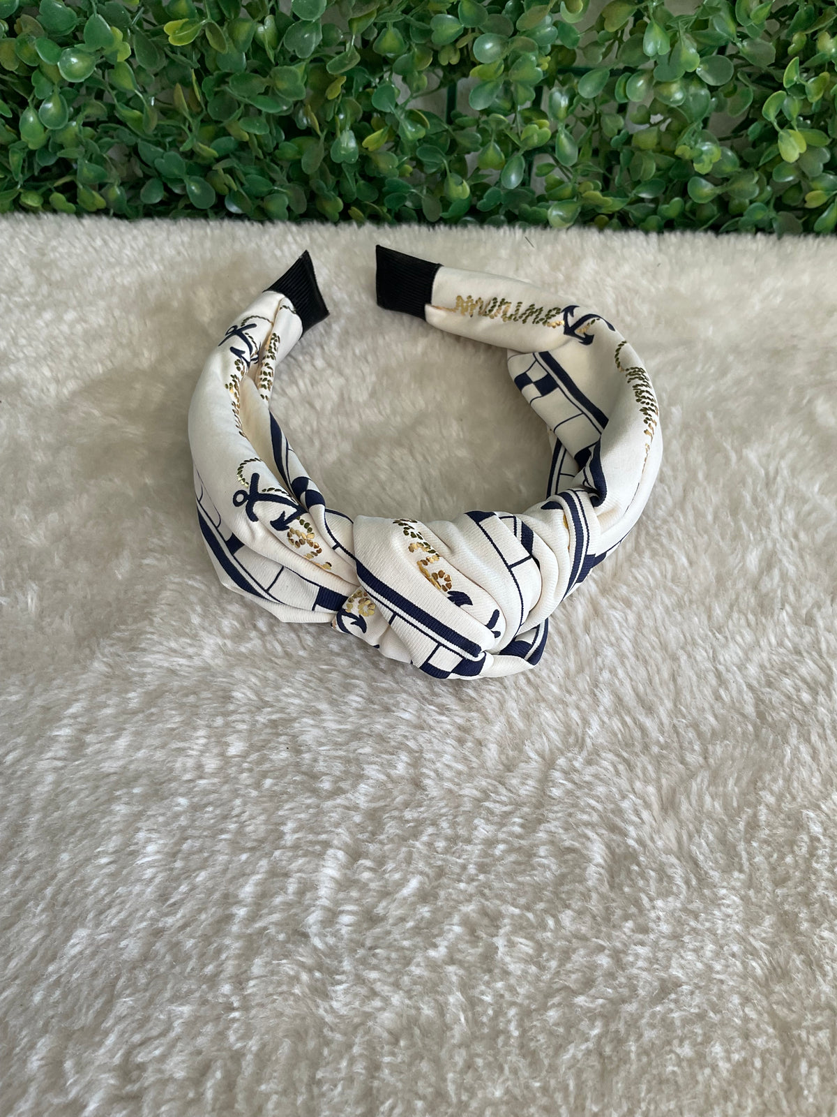 Diadema estampada