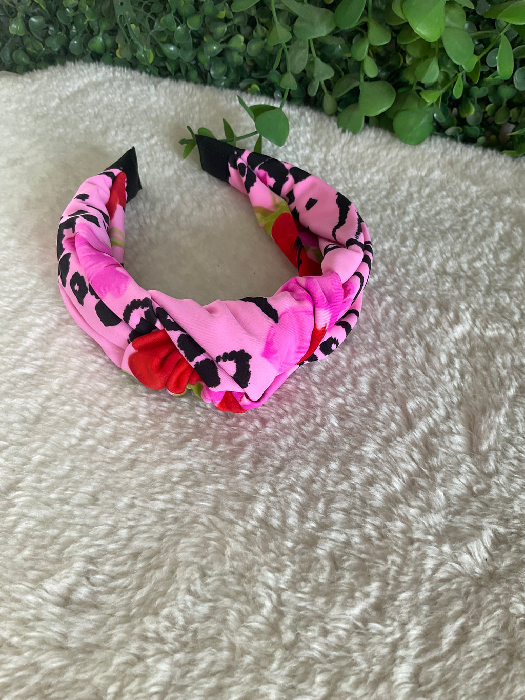 Diadema estampada