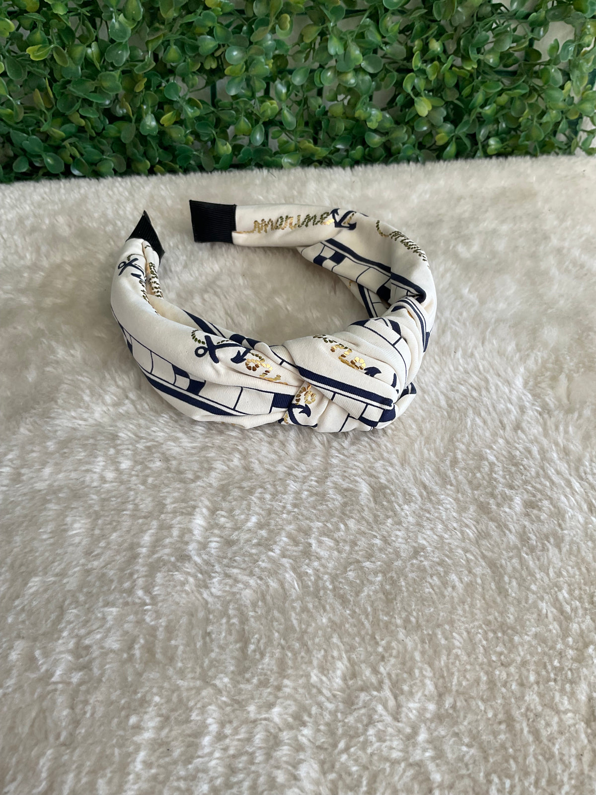 Diadema estampada