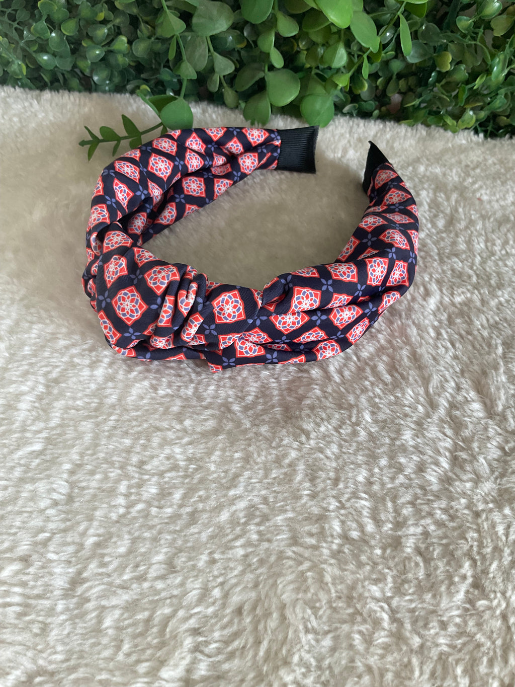 Diadema estampada