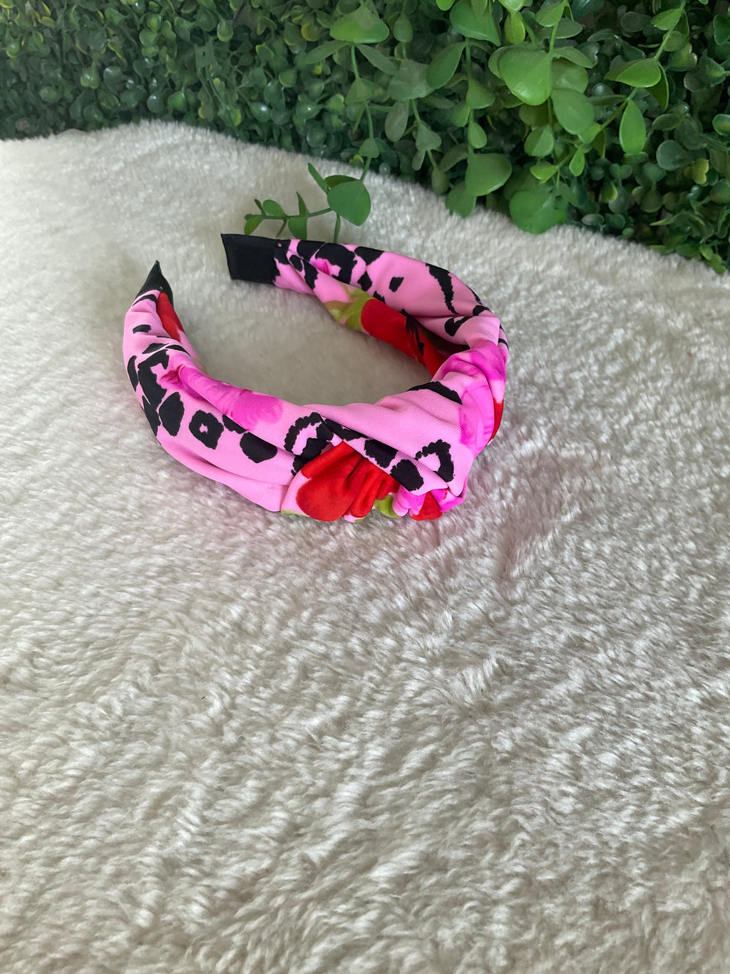 Diadema estampada