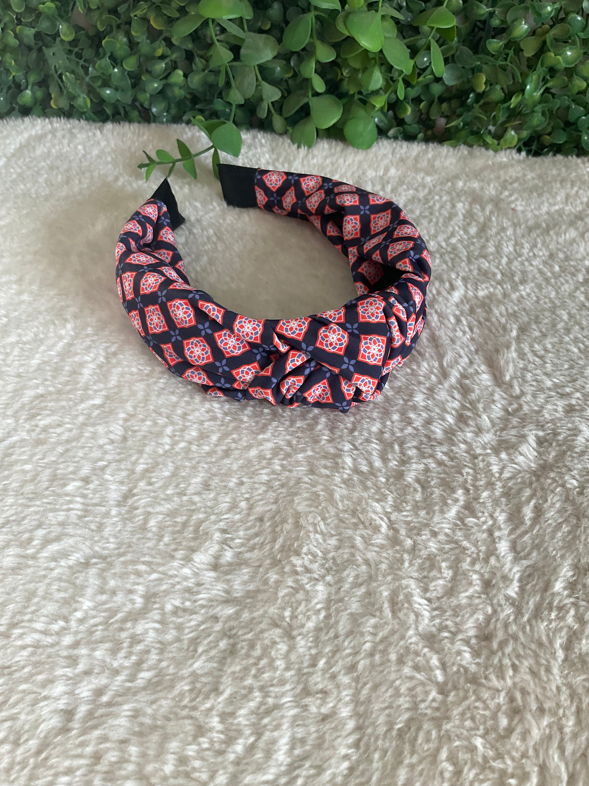 Diadema estampada