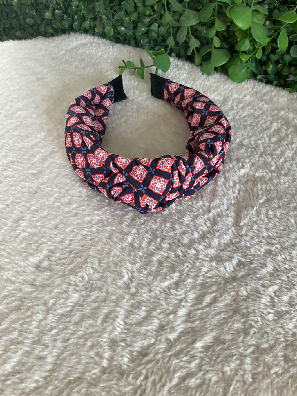 Diadema estampada