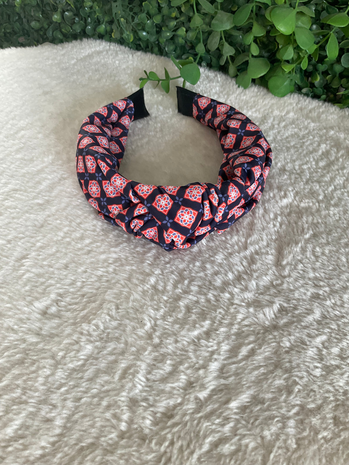 Diadema estampada