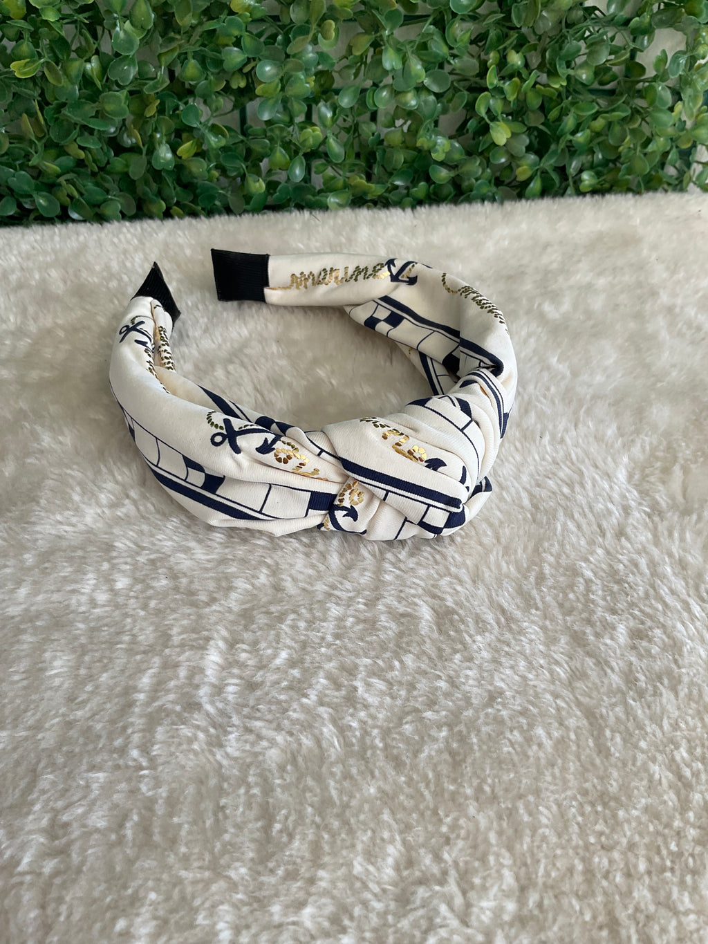 Diadema estampada