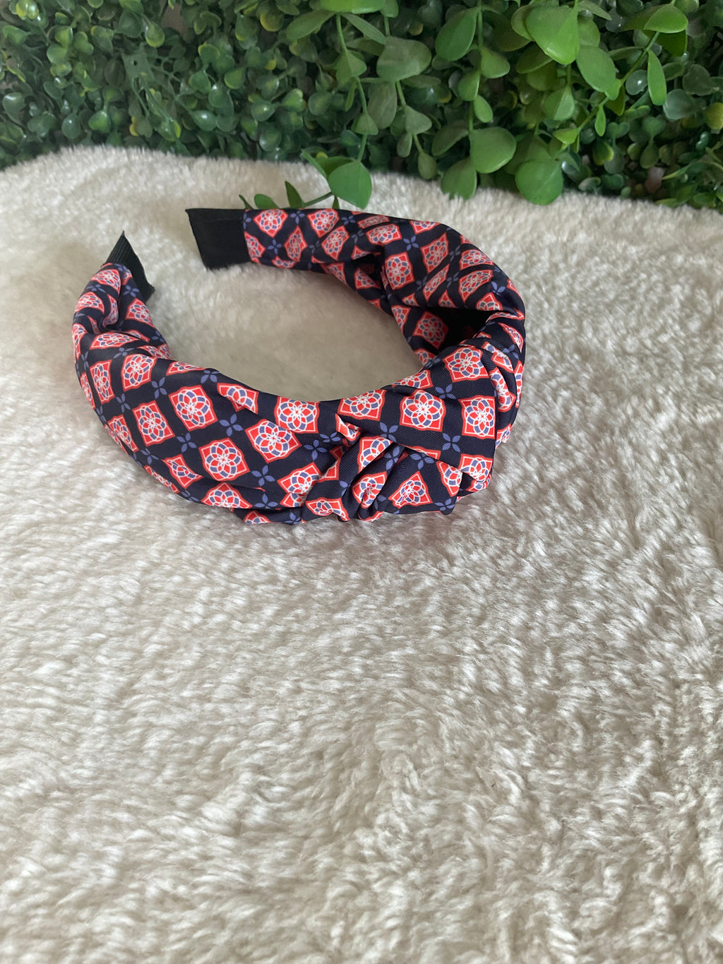 Diadema estampada