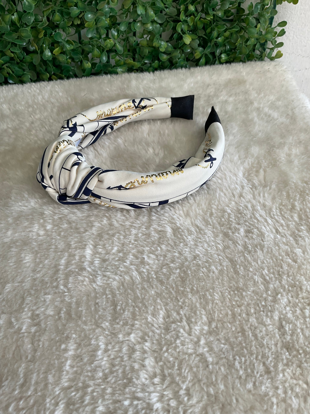 Diadema estampada