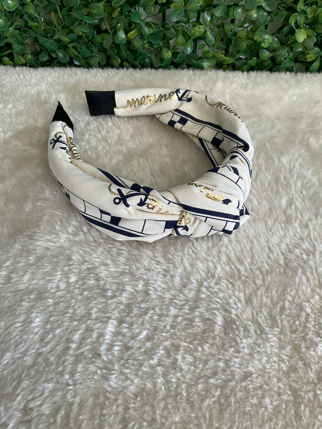 Diadema estampada