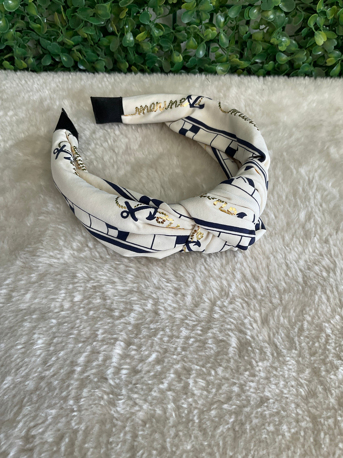 Diadema estampada