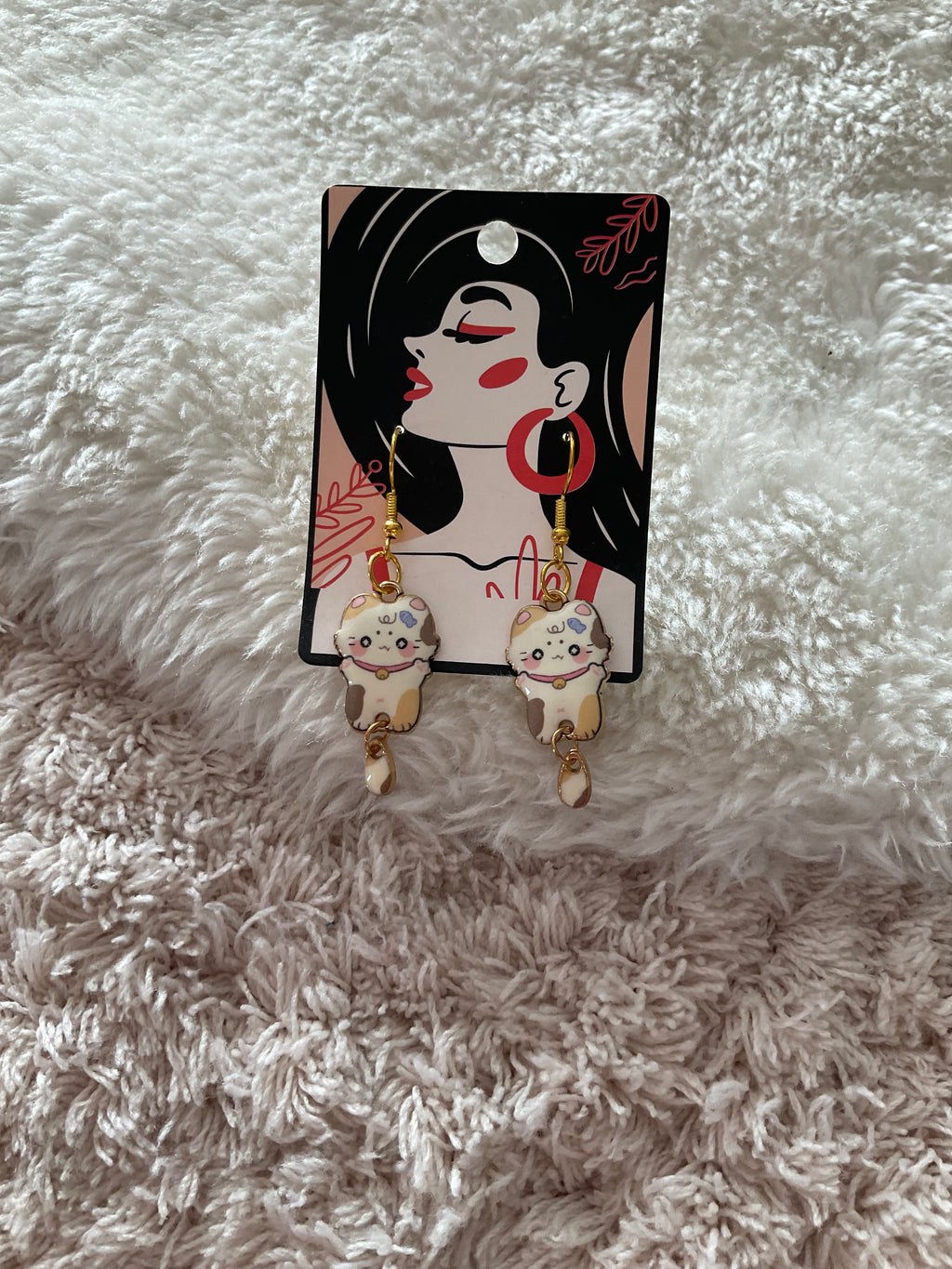Pendientes gatitos