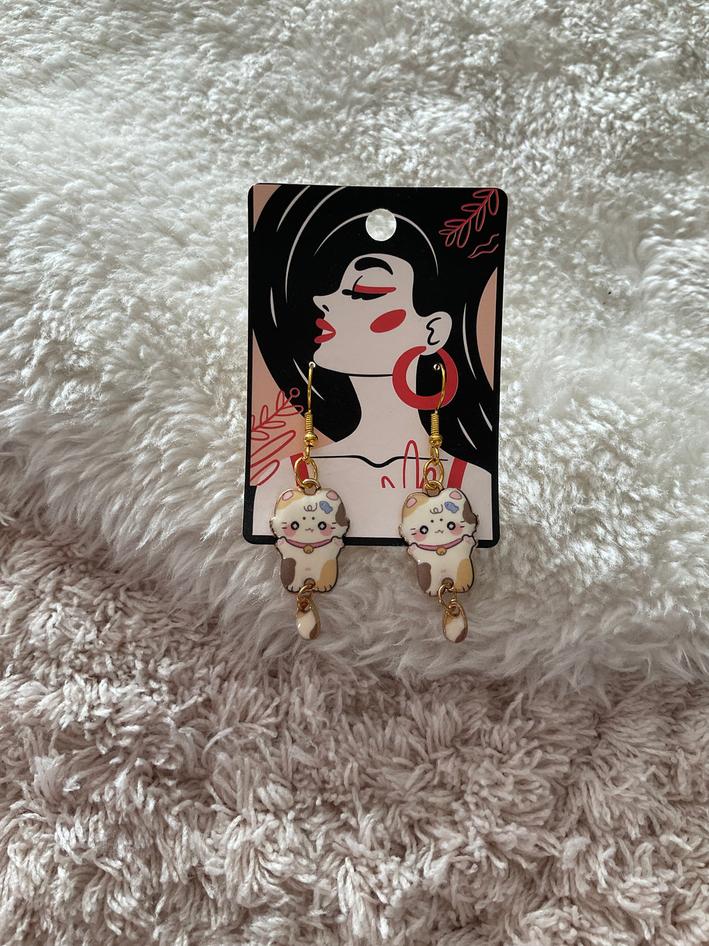 Pendientes gatitos