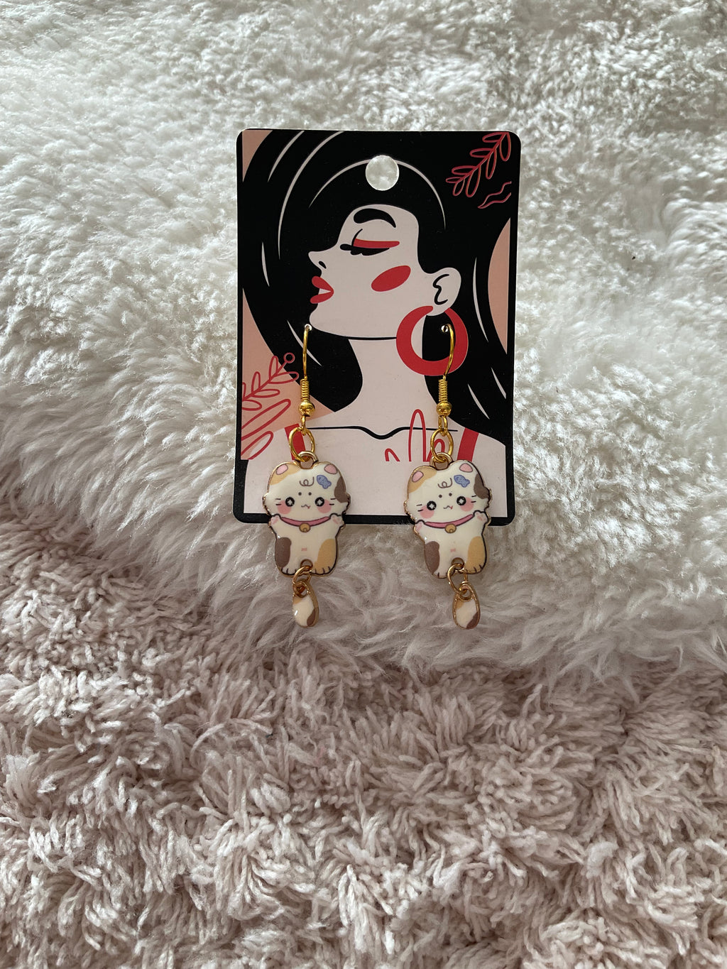 Pendientes gatitos