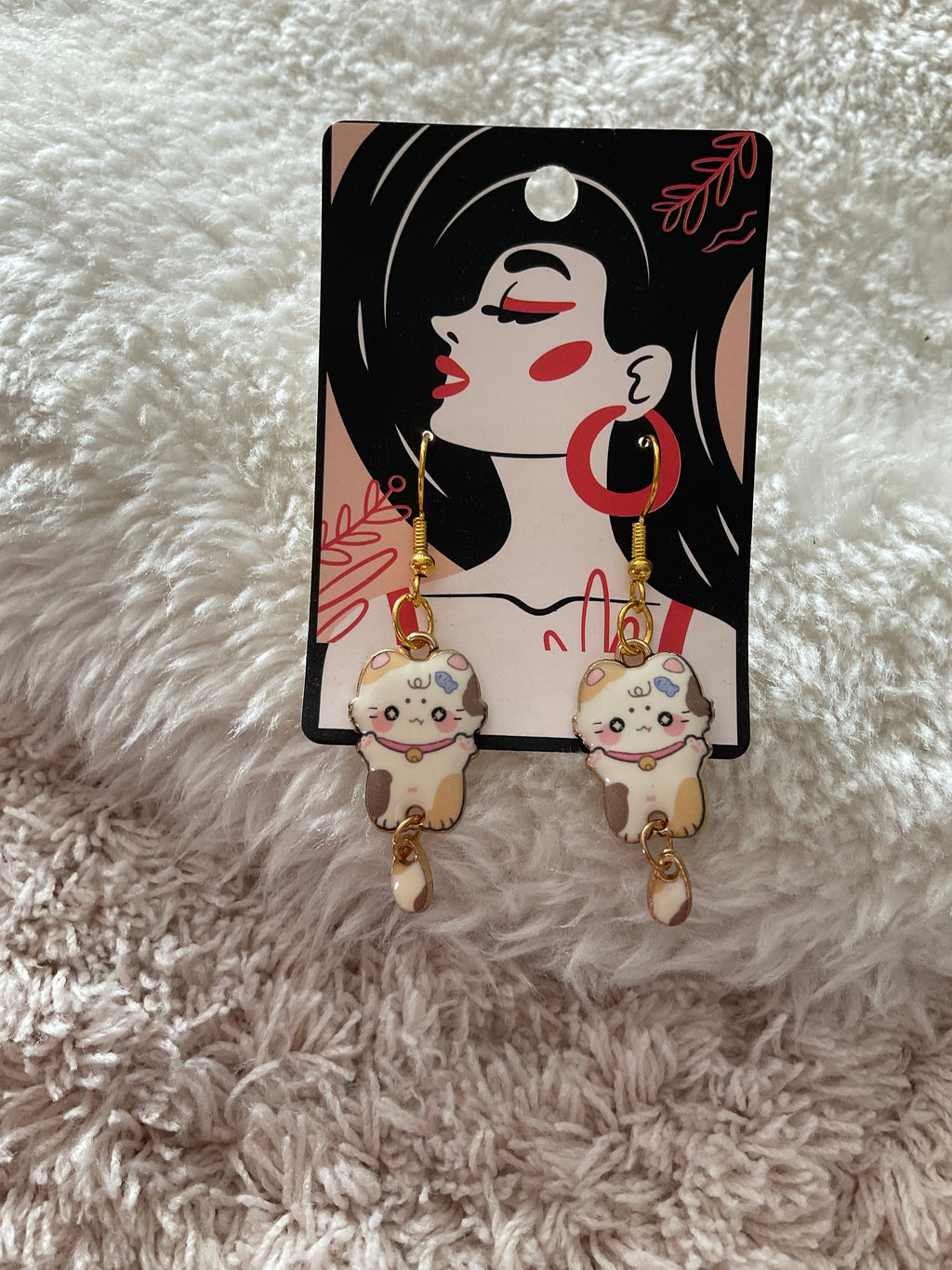 Pendientes gatitos