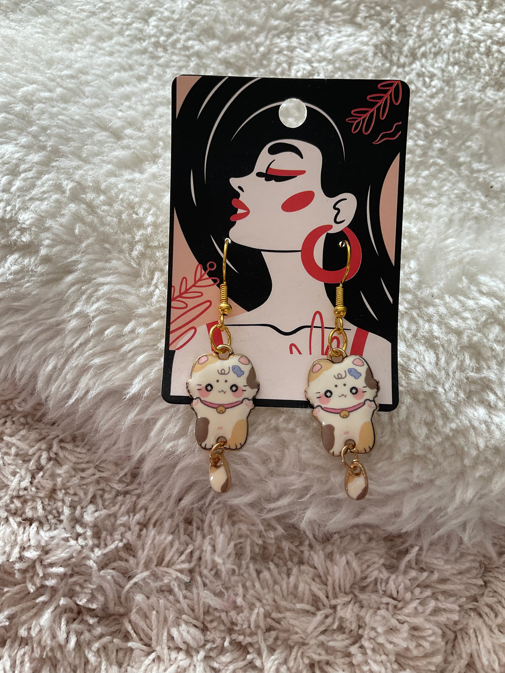 Pendientes gatitos