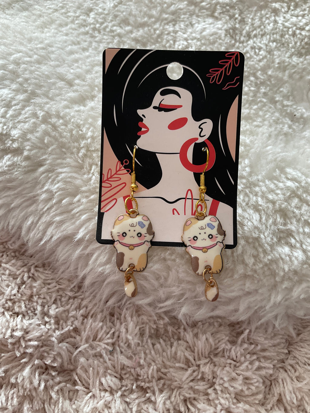 Pendientes gatitos