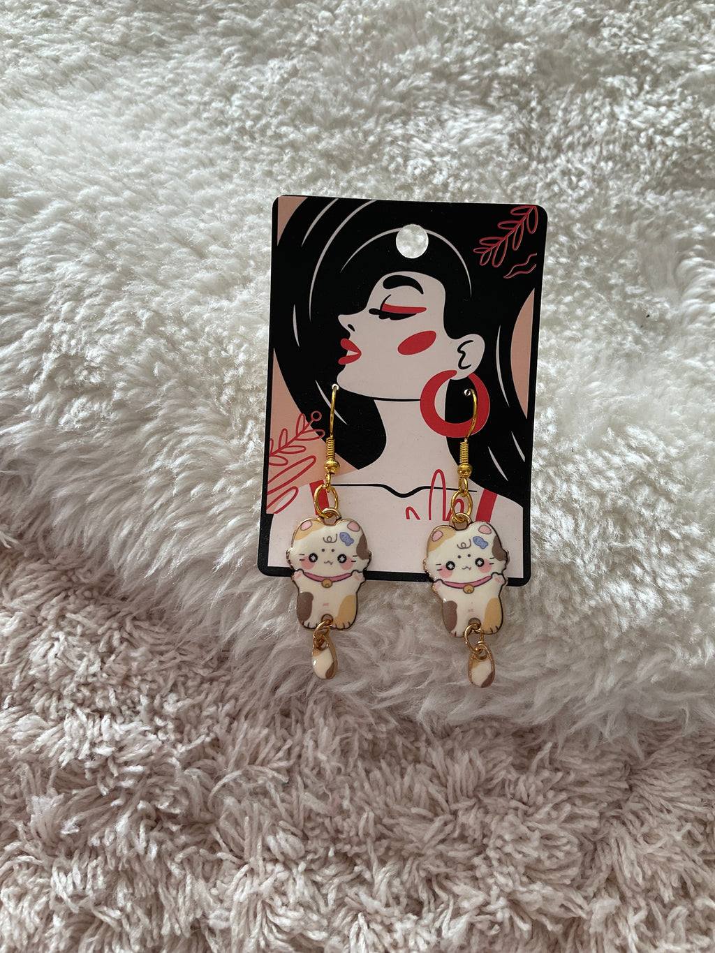 Pendientes gatitos