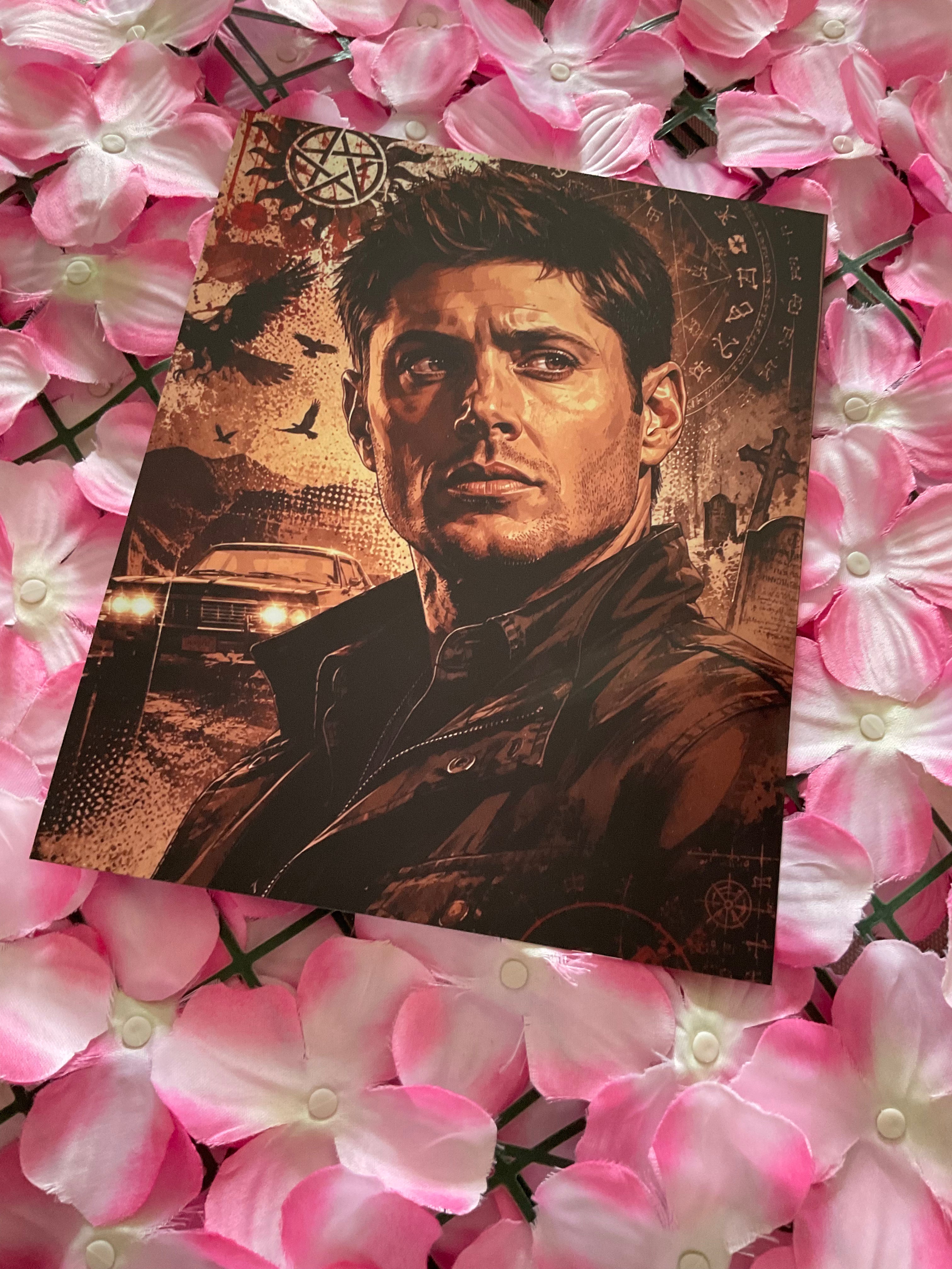 Lámina Dean Winchester