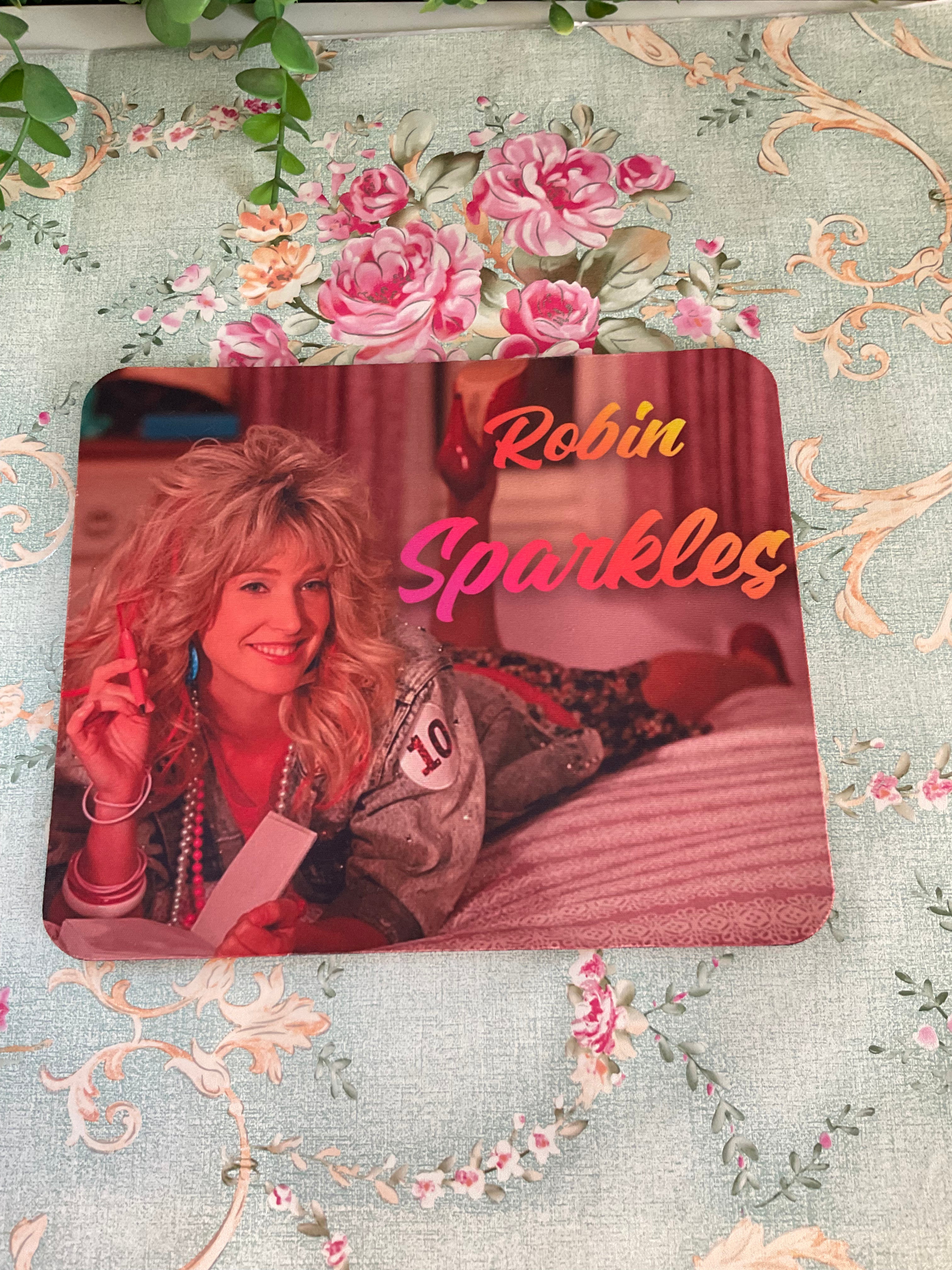 Alfombrilla de ratón Robin Sparkles